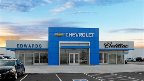 Edwards chevrolet company - Edwards Chevrolet Buick GMC service department strives for 100% customer satisfaction. From general maintenance such as oil changes to major repairs, let Edwards Chevrolet Buick GMC service your vehicle. Our dealership is one of the premier dealerships in the country. Our commitment to customer service is second to none. We offer one of the …